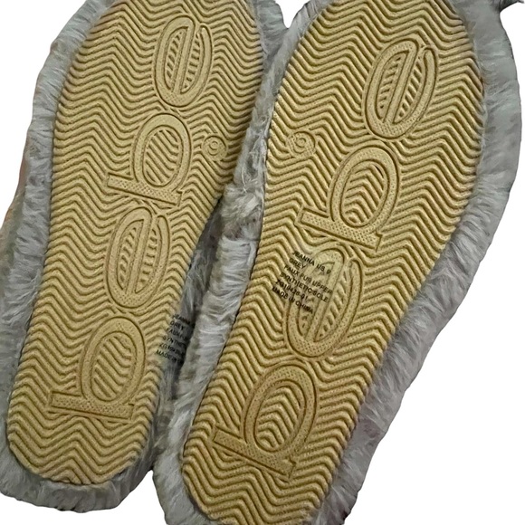 New Bebe Adjustable Strap Faux Fur Slipper Shoe Slides - Picture 9 of 9